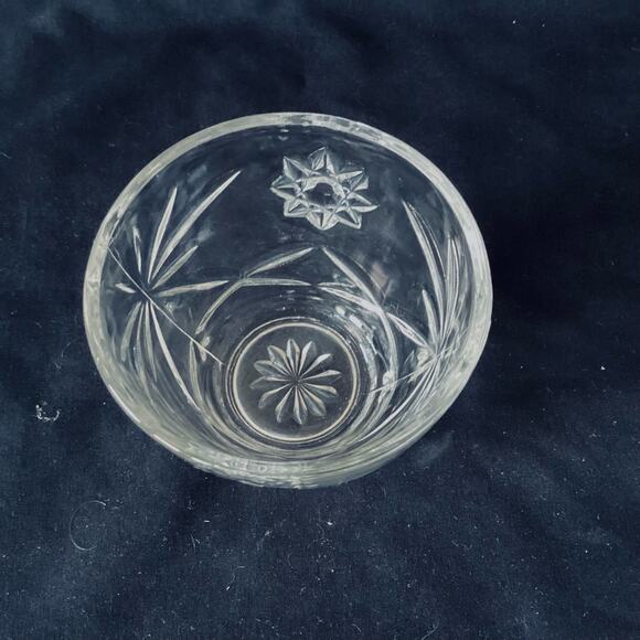 Anchor Hocking Star of David Sugar Bowl - Picture 2 of 4